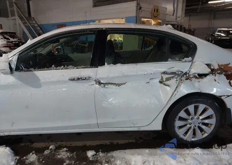 2014 Honda Accord Ex-L V-6 z USA, uszkodzony, nr VIN 1HGCR3F83EA003821